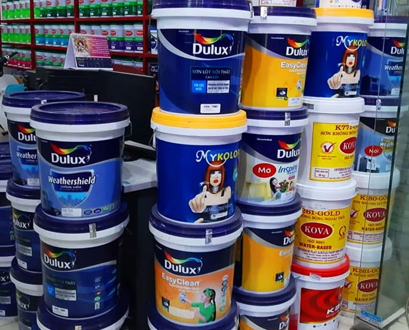 đại lý sơn Dulux và Kova