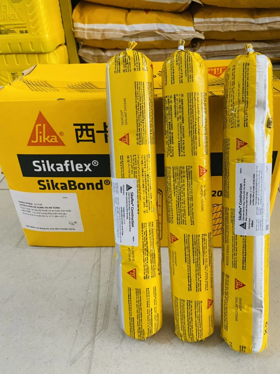 định mức Sika Flex trong thi công