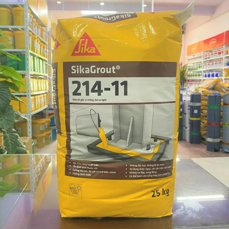 định mức thi công Sika Grout