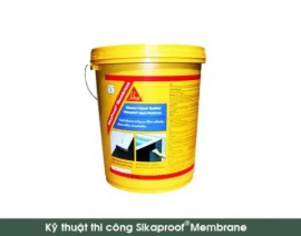 Hướng dẫn sử dụng vật liệu chống thấm sika membrane hiệu quả triệt để