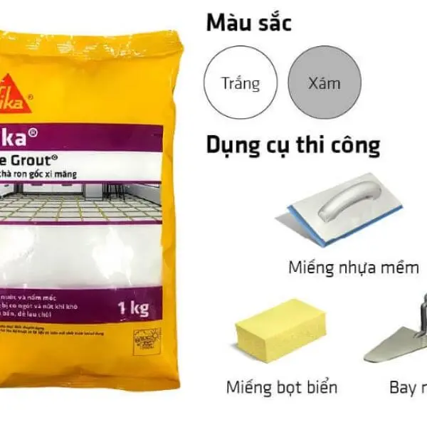 Hướng Dẫn Cách Trét Ron Gạch Cũ Chi Tiết Từng Bước