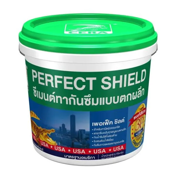 Chống thấm Crocodile Perfect Shield - Xi măng kết tinh kết thể