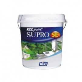 Sơn nước KCC nội thất kính tế trắng - Supro Intex 18L