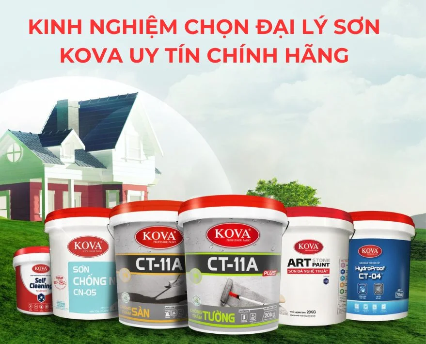 đại lý sơn Kova Hải Phòng