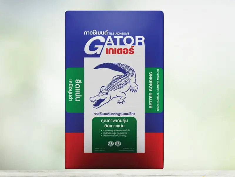 Keo dán gạch hiệu cá sấu gator