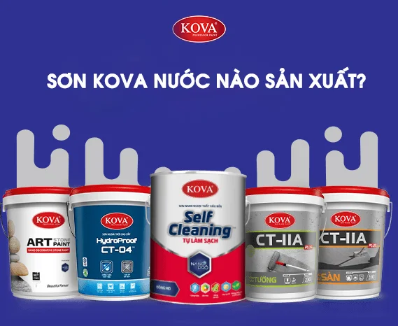 sơn Kova của nước nào sản xuất