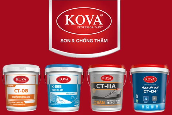 thương hiệu sơn Kova