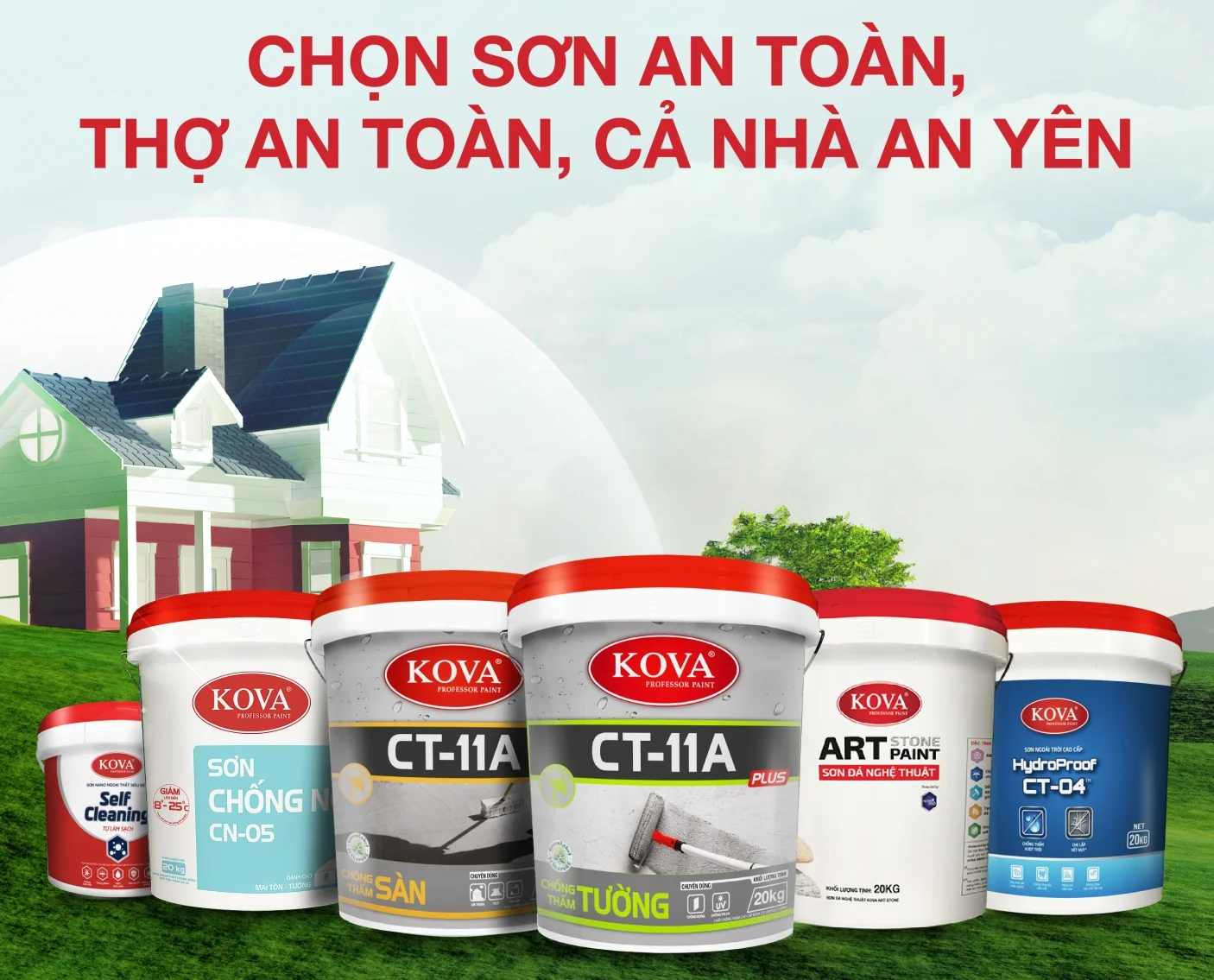 ưu điểm của sơn Kova